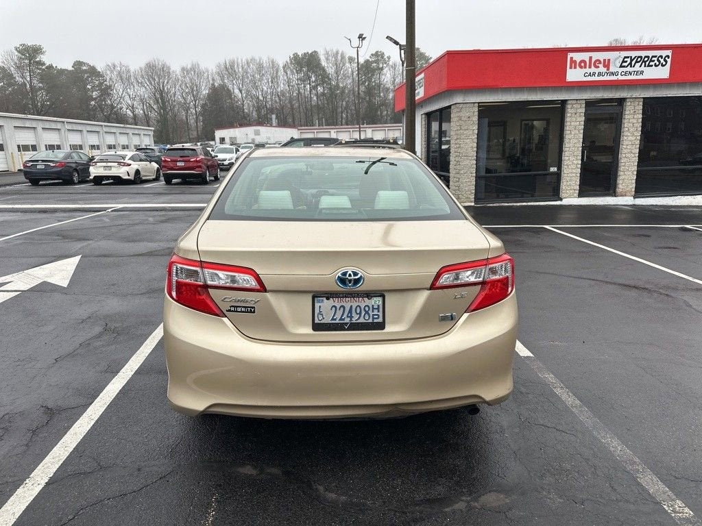 2012 Toyota Camry Hybrid LE