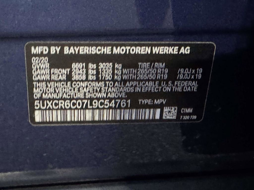 2020 BMW X5 xDrive40i