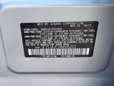 2017 Subaru Forester 2.5i Limited