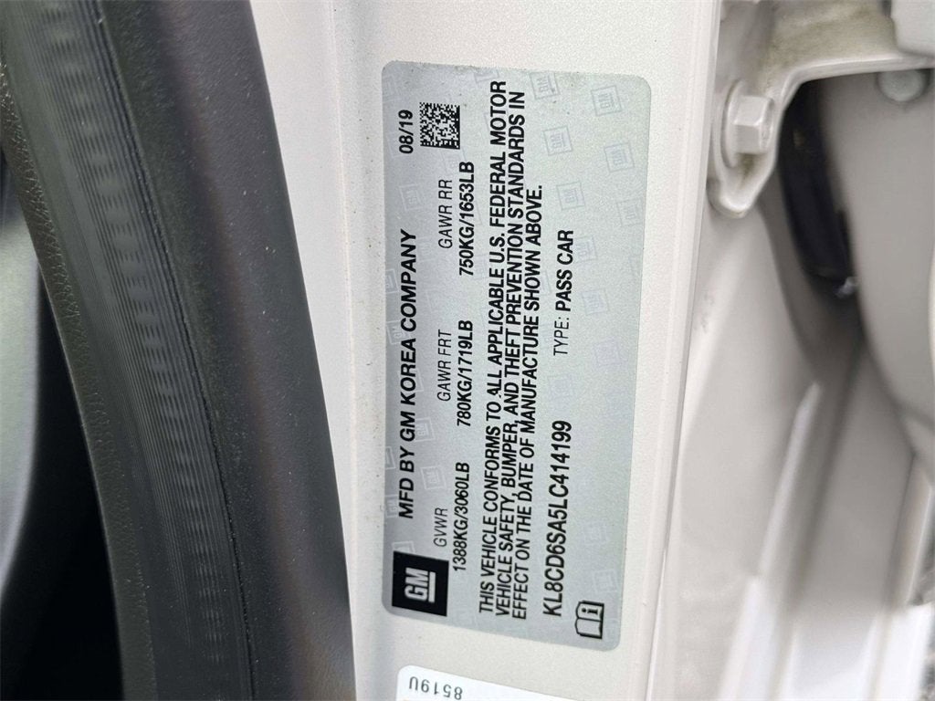 2020 Chevrolet Spark 1LT