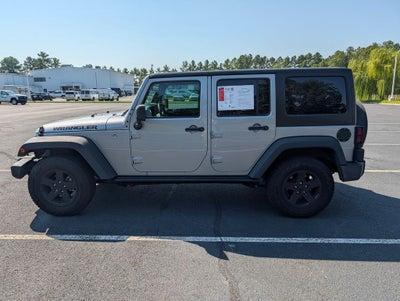 2016 Jeep Wrangler Unlimited Sport