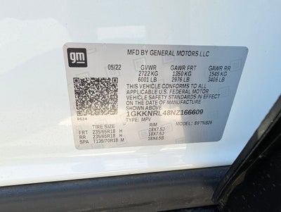 2022 GMC Acadia SLE