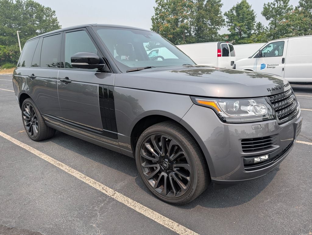 2016 Land Rover Range Rover 5.0L V8 Supercharged