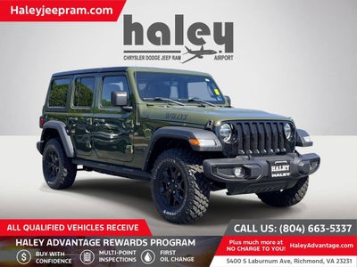 2022 Jeep Wrangler Unlimited Willys