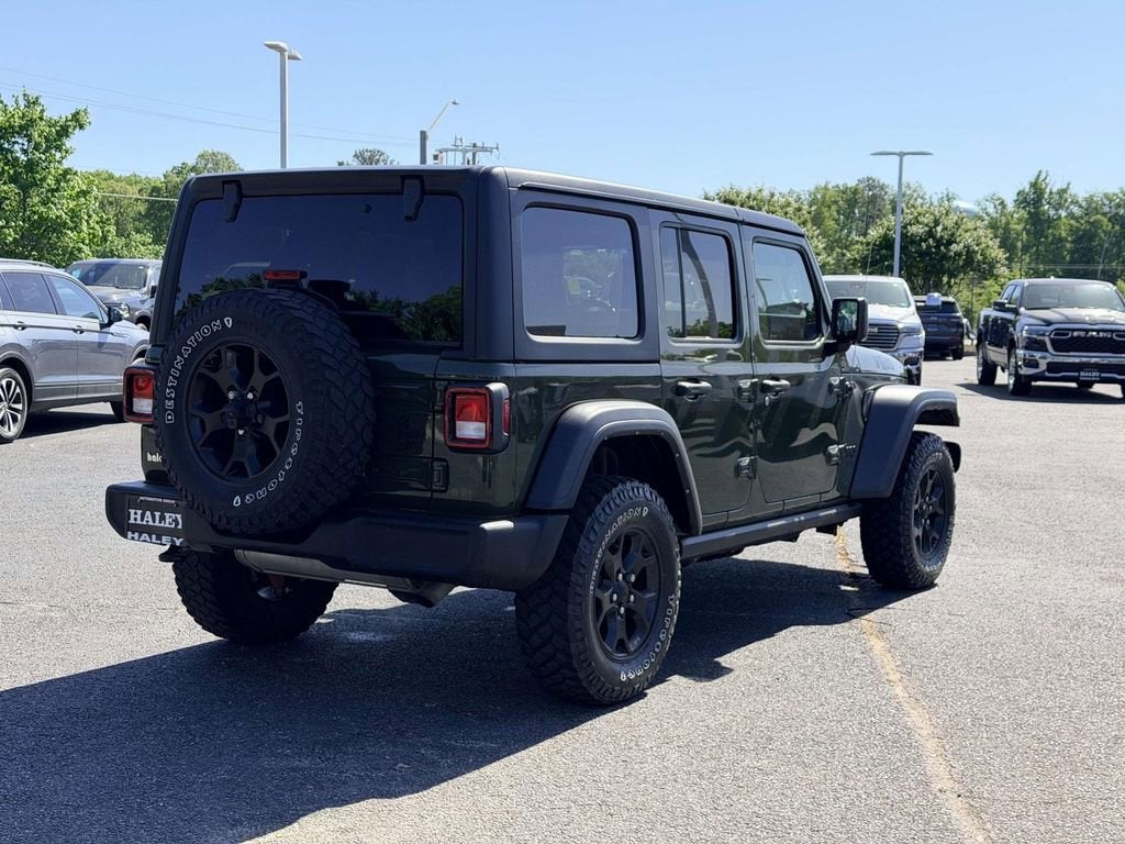 2022 Jeep Wrangler Unlimited Willys