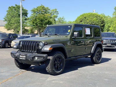 2022 Jeep Wrangler Unlimited Willys