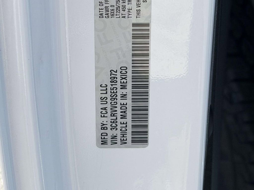 2025 RAM ProMaster Cargo Van Tradesman