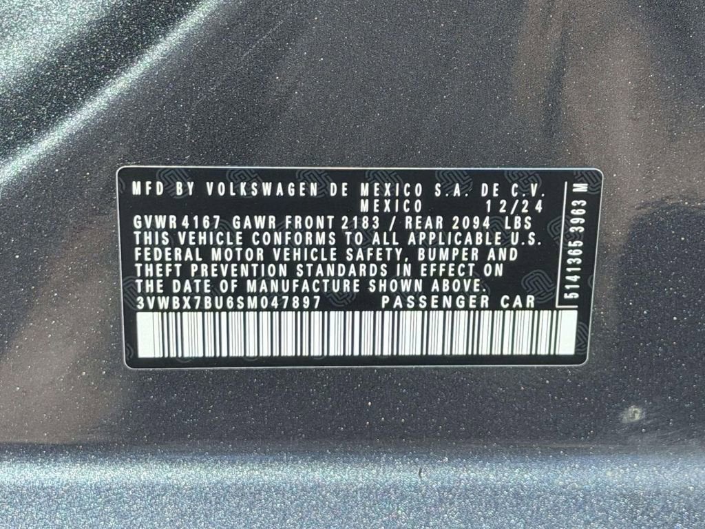 2025 Volkswagen Jetta Sport