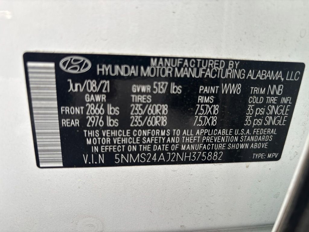 2022 Hyundai Santa Fe SEL