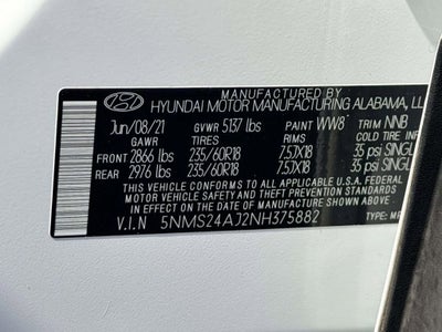 2022 Hyundai Santa Fe SEL
