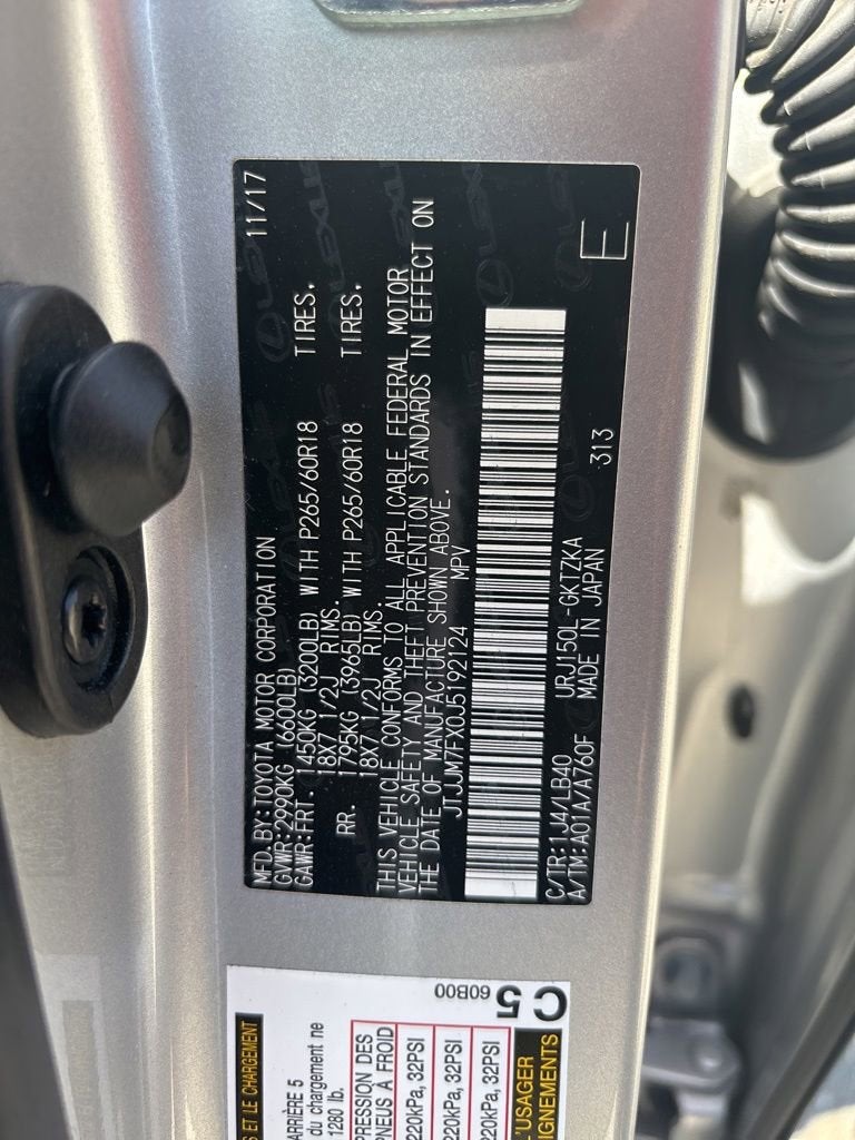 2018 Lexus GX GX 460 Luxury