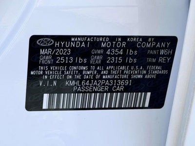 2023 Hyundai Sonata SEL